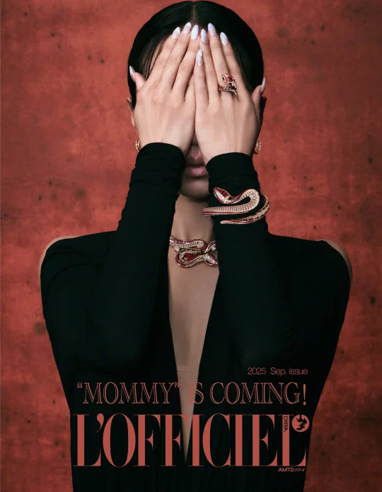 蔡依林登上时装LOFFICIEL九月刊封面