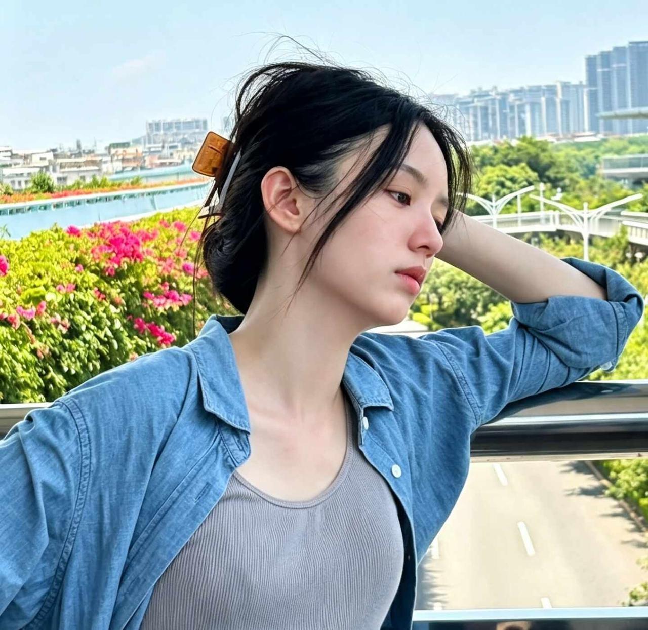 周也｜我嘞个豆！
周也 女明星 下辈子长这样