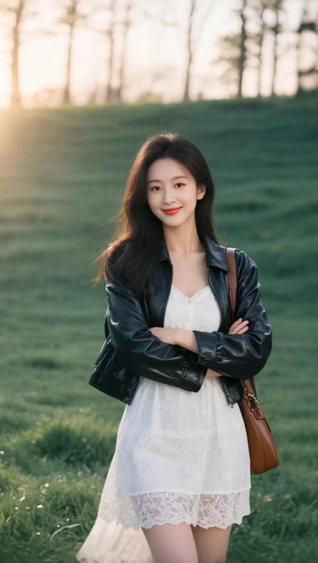 AI逆光田园照 随变ai随便玩