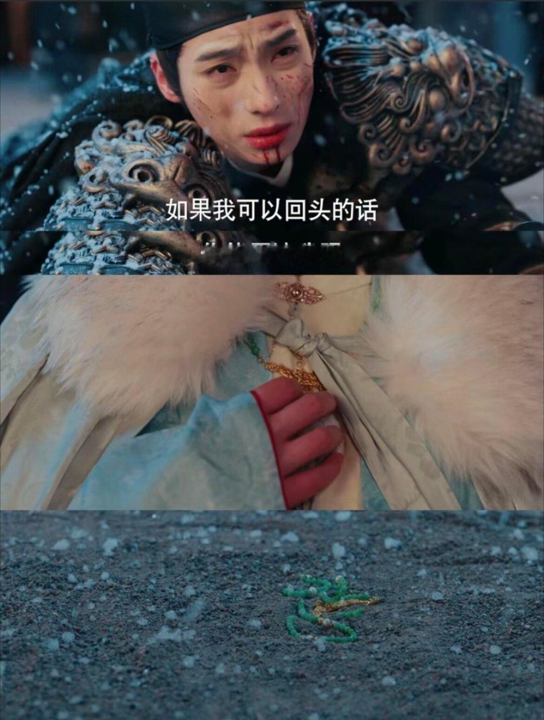 没有一个废镜头！苗安素明明是宫变的制胜一环，但是就静静地站在宫门口等一切风平浪静