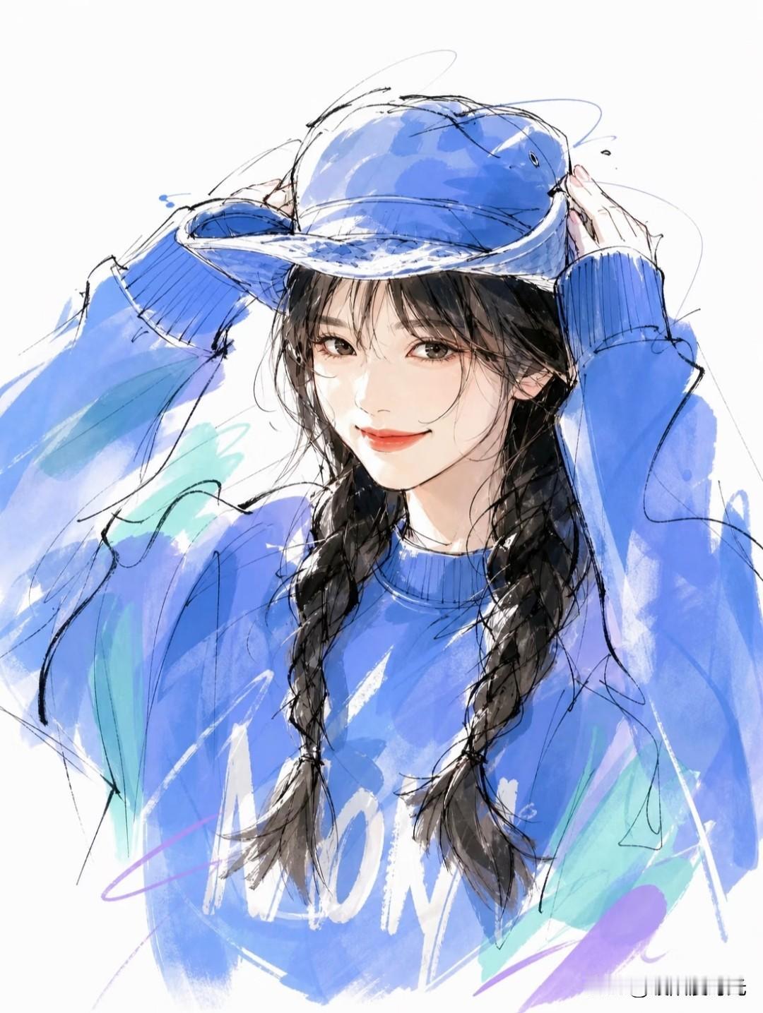 落笔生色，少女自成风景
阿眠甜美可爱少女头像分享
甜美温柔头像 甜酷少女头像