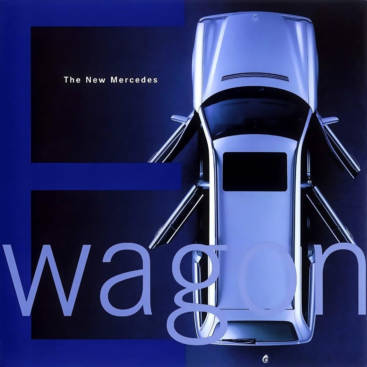 考古贴：1997年的奔驰S210 E-Class是奔驰E级的第二代车型中的旅行车