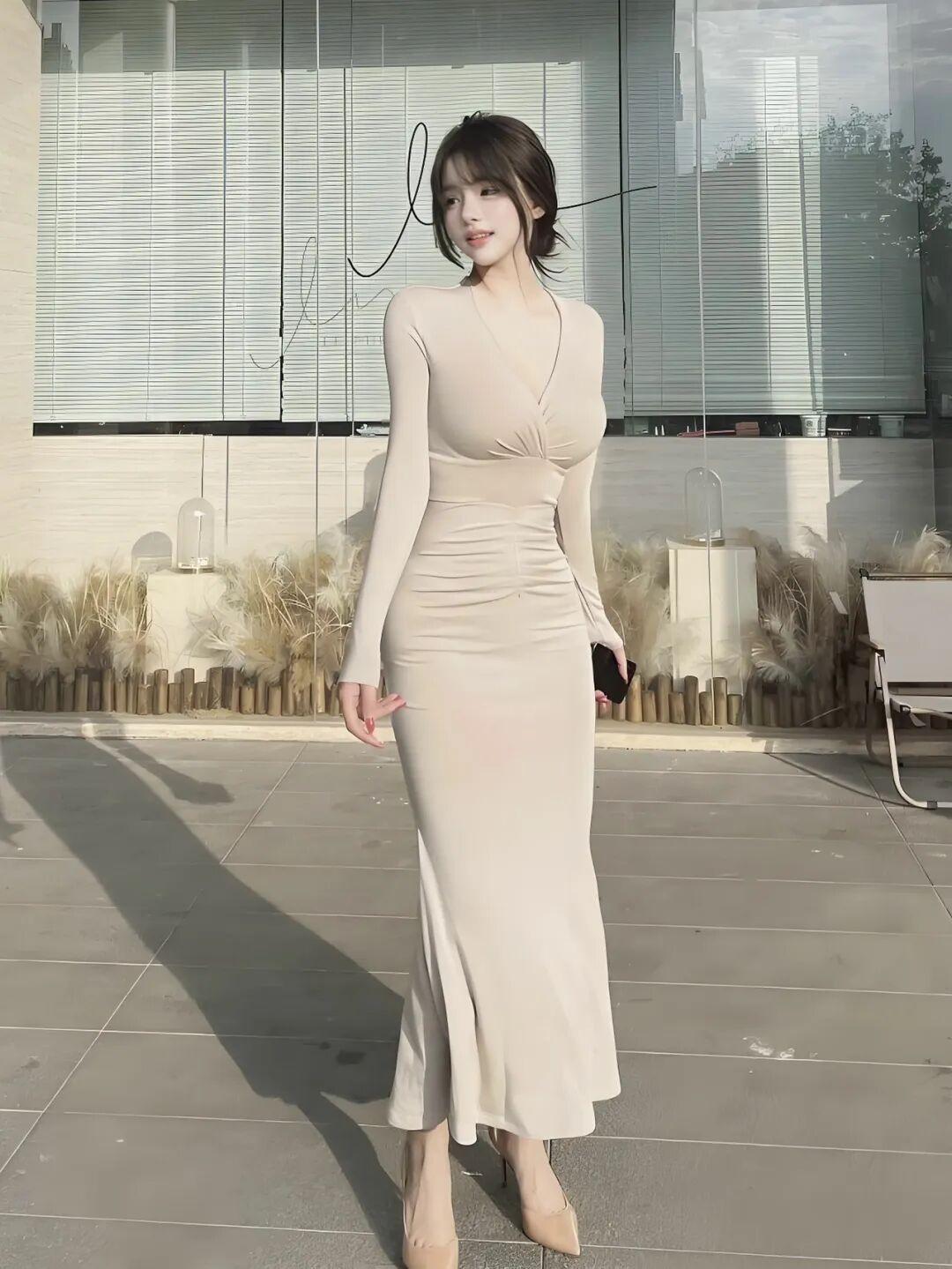 气质穿搭、柔裳如云，轻衫藏艳，锦装精巧，丽服含芳，体态婀娜，风华清妍！你平时喜欢