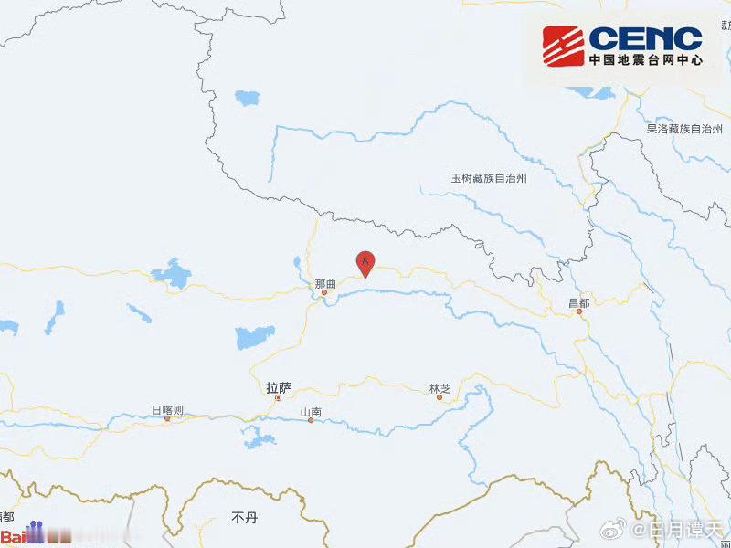 地震快讯中国地震台网自动测定：12月02日18时56分在西藏那曲市比如县附近（北