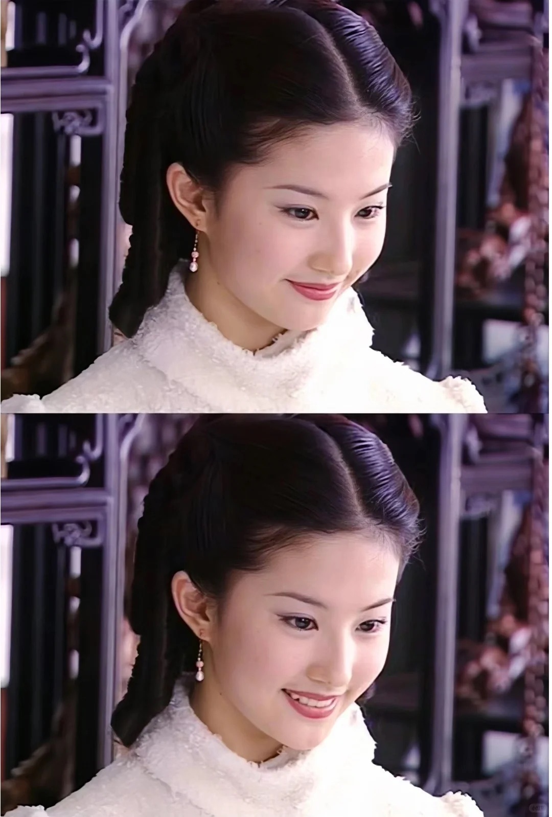 刘亦菲不是谁都能COS的不是谁戴上假发就是刘亦菲戴燕妮COS白秀珠真的很用心，颜