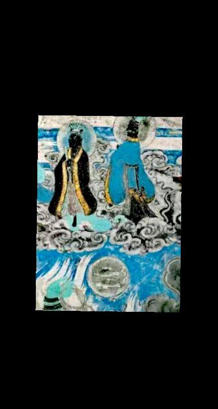 莫高窟五代时期61窟壁画。莫高窟第61窟是五代时期，具体时间为947-...