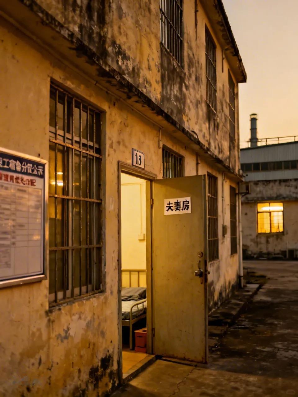 很多员工都想拥有一个夫妻房，单间，哪怕隔音效果不好也行。遮羞嘛，至少意思一下。