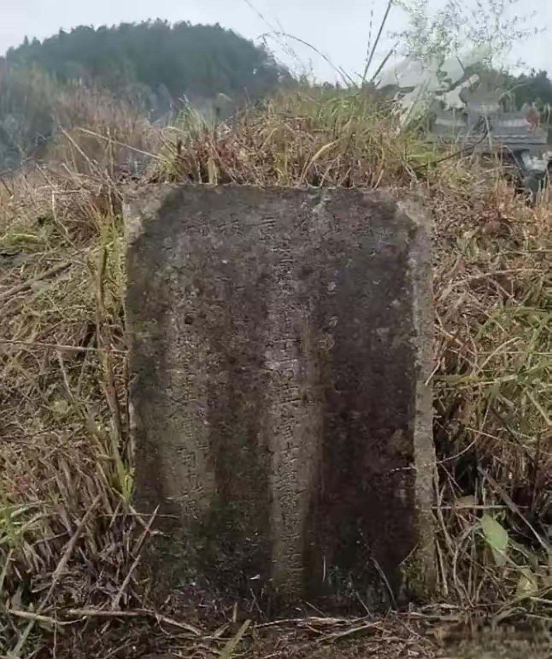 一个深圳女老板叫周敏，回贵州老家给父亲迁坟时，顺手清理了旁边1座野坟，结果墓碑上