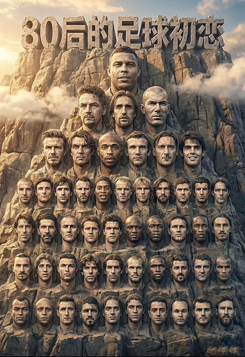 据说这些都是80后球迷的足球初恋？
对于年轻的球迷估计很多都不认识了，即使是80