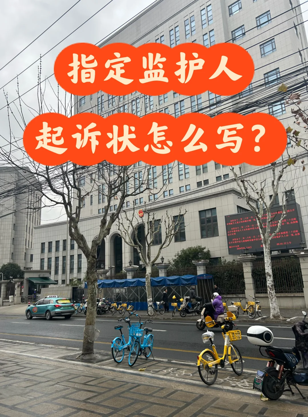 指定监护人起诉状怎么写？