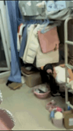 古有头悬梁锥刺股，今有妹纸用鸡腿运动减肥[赞][赞]