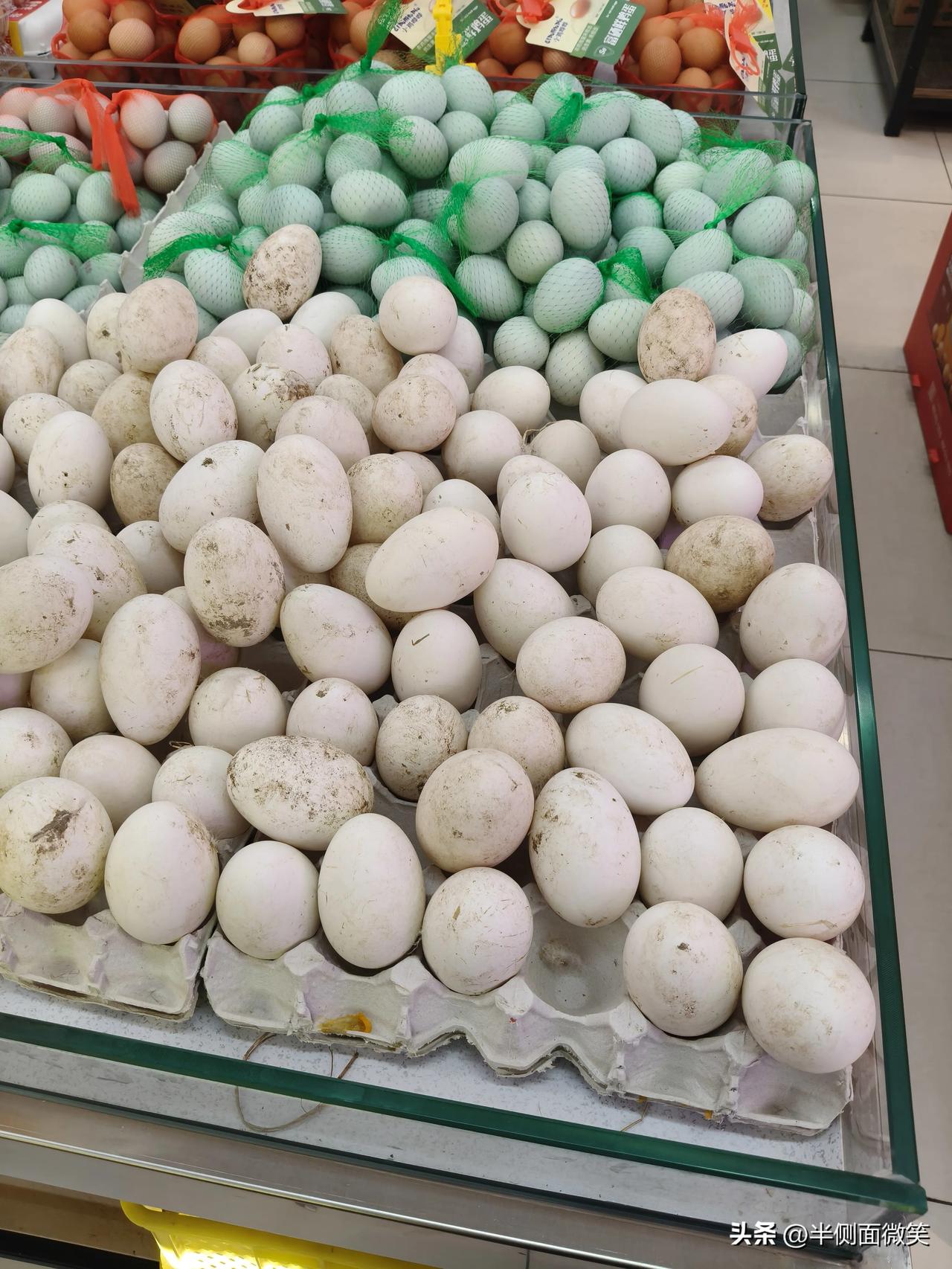 每走一处都用手机记录下来，这鹅蛋可不小，价格也还算可以，不算太贵了。但我不太喜欢