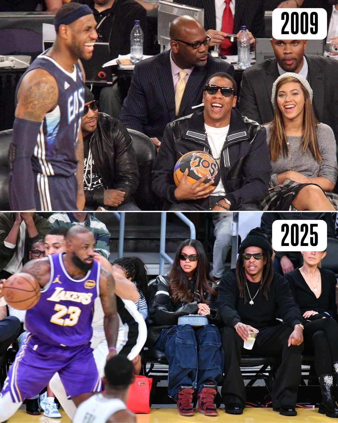 真的是老友了。詹姆斯