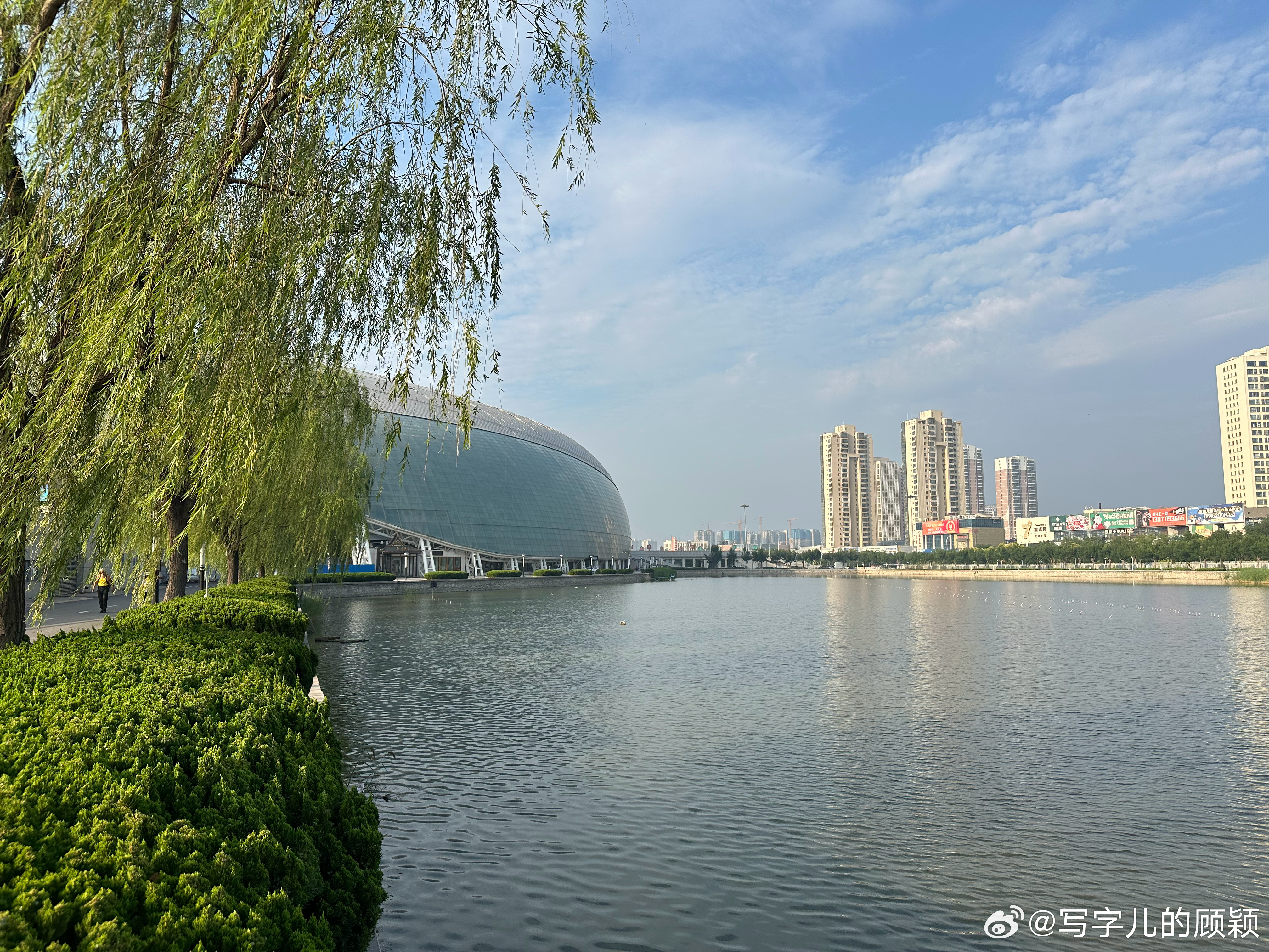 水滴，我还是来这儿看比赛近。天津津门虎
