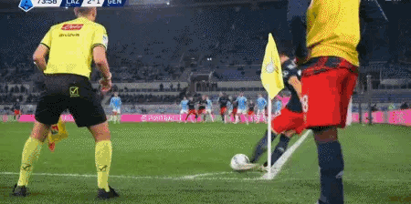 意甲第23轮 拉齐奥3:2热那亚维蒂尼亚补射进球 