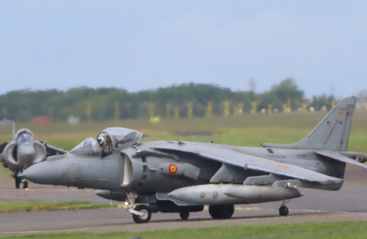 西班牙海军的EAV-8B“鹞II”攻击机。补充说明：EAV-8B是西班牙海军对A