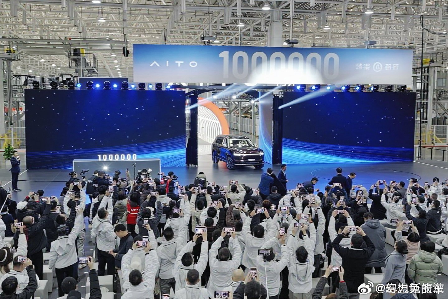 问界1000000台下线，也就三年多，不仅仅是量，更多的是对中国汽车工业带来的改