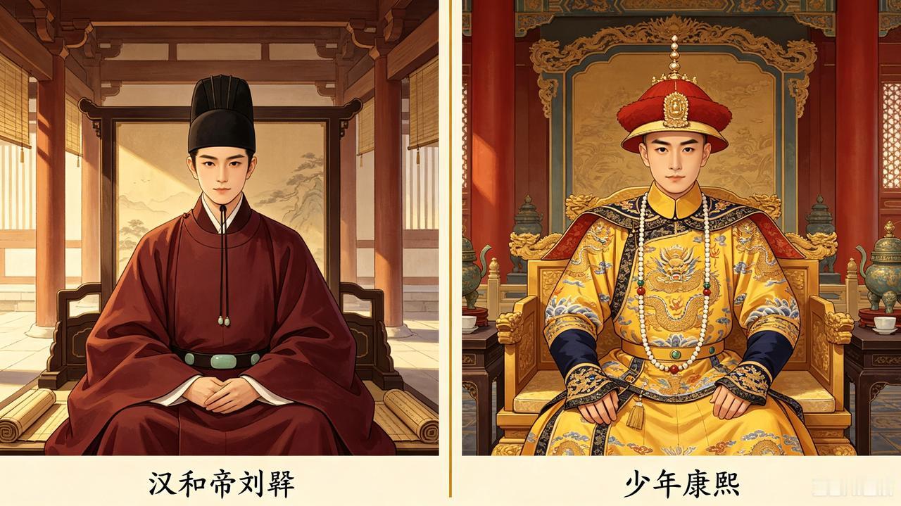 同样是少年天子擒权臣，汉和帝刘肈和康熙皇帝谁的难度更高？

刘肈:      我