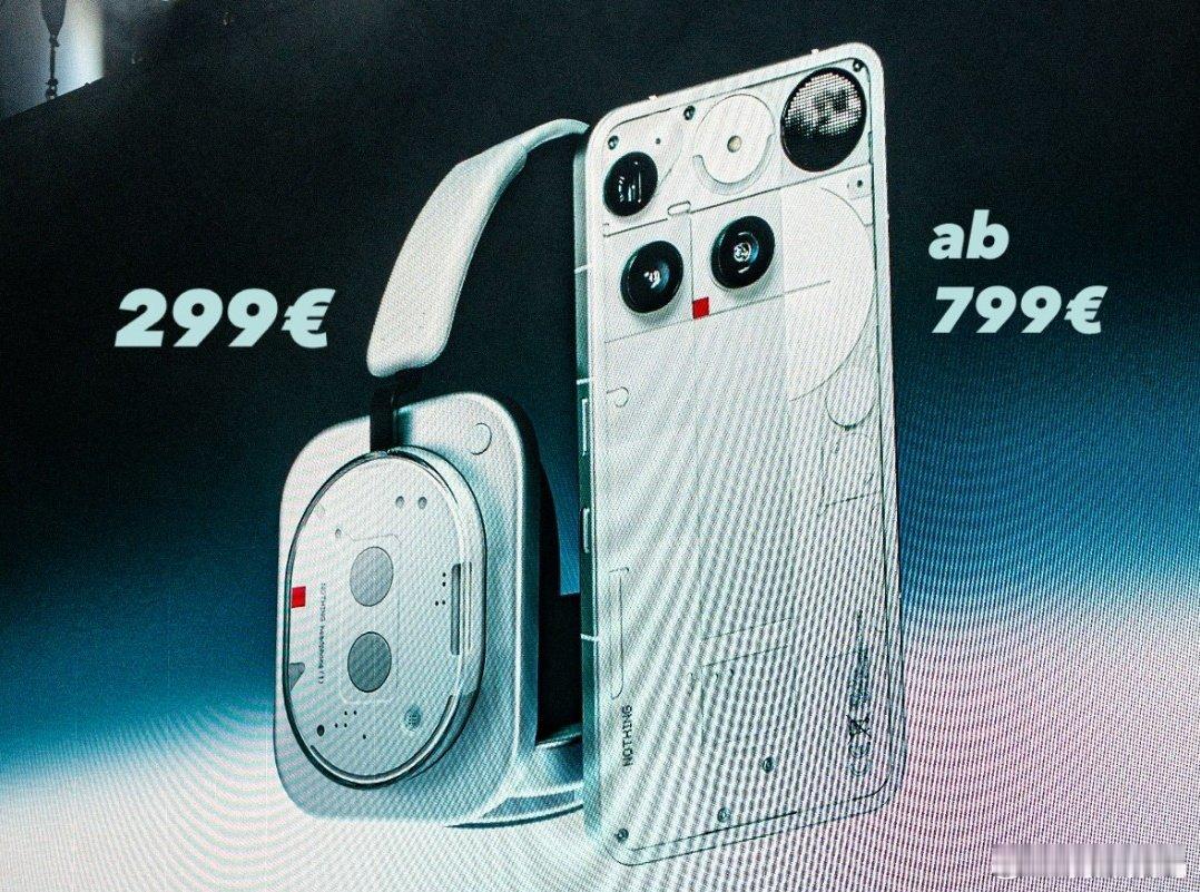 Nothing Phone 3手机、Headphone 1头戴耳机正式发布📱手