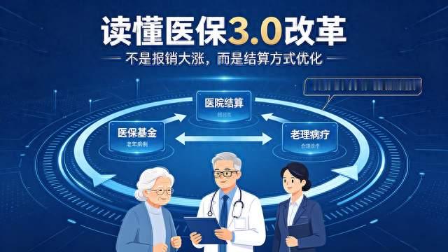 读懂医保3.0改革：不是报销大涨，而是看病规则变了