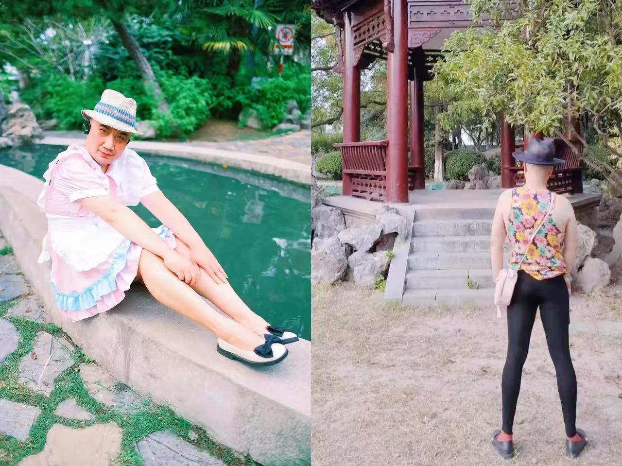 穿衣自由，
可是这也太自由了吧？[我想静静][我想静静][我想静静]

洛丽塔套