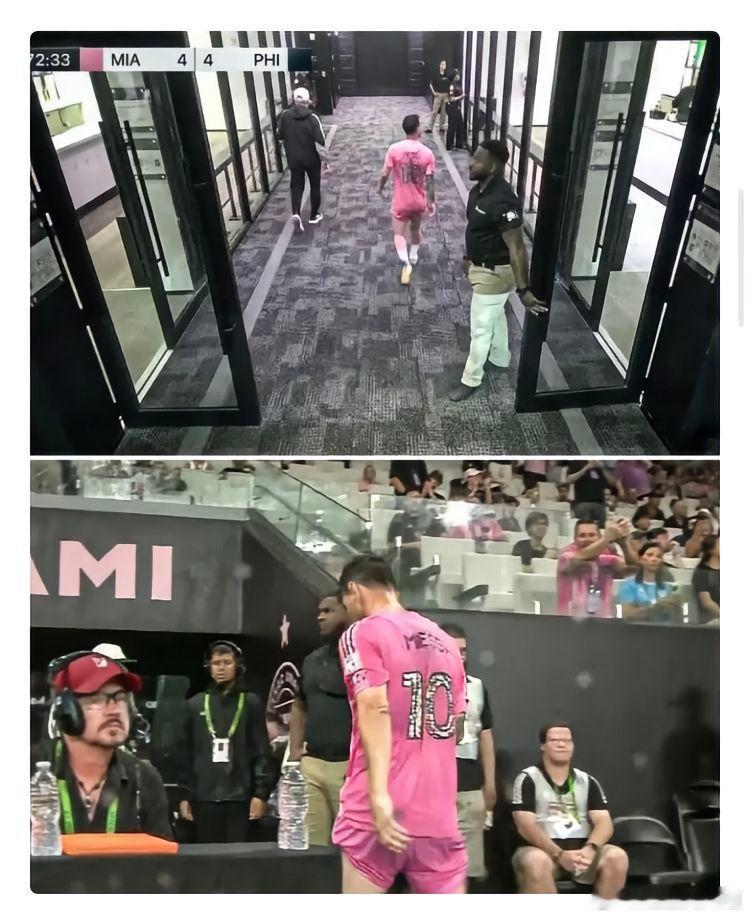 曝梅西受伤离场梅西被替换下场 阿根廷跟队记者确认……梅西只是觉得大腿有点紧为了保