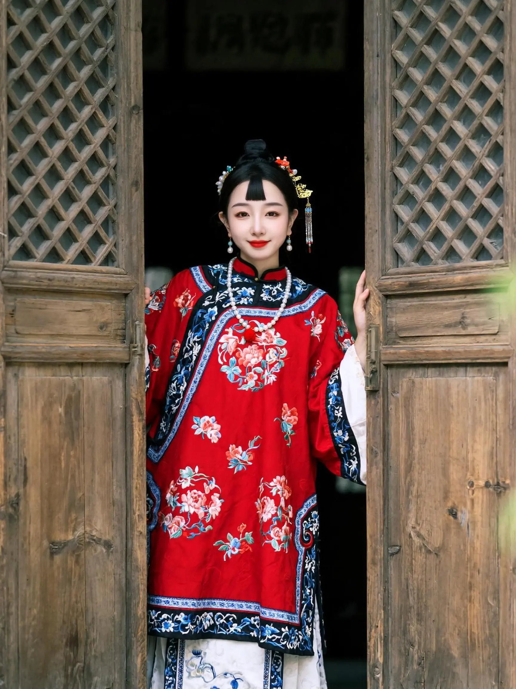 AI复古少奶奶写真 终于当了一回晋商少奶奶