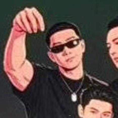 说唱巅峰对决 墨镜肌肉男、长发和帅哥是谁？第一个应该是Melo吧？另外的是高瀚宇