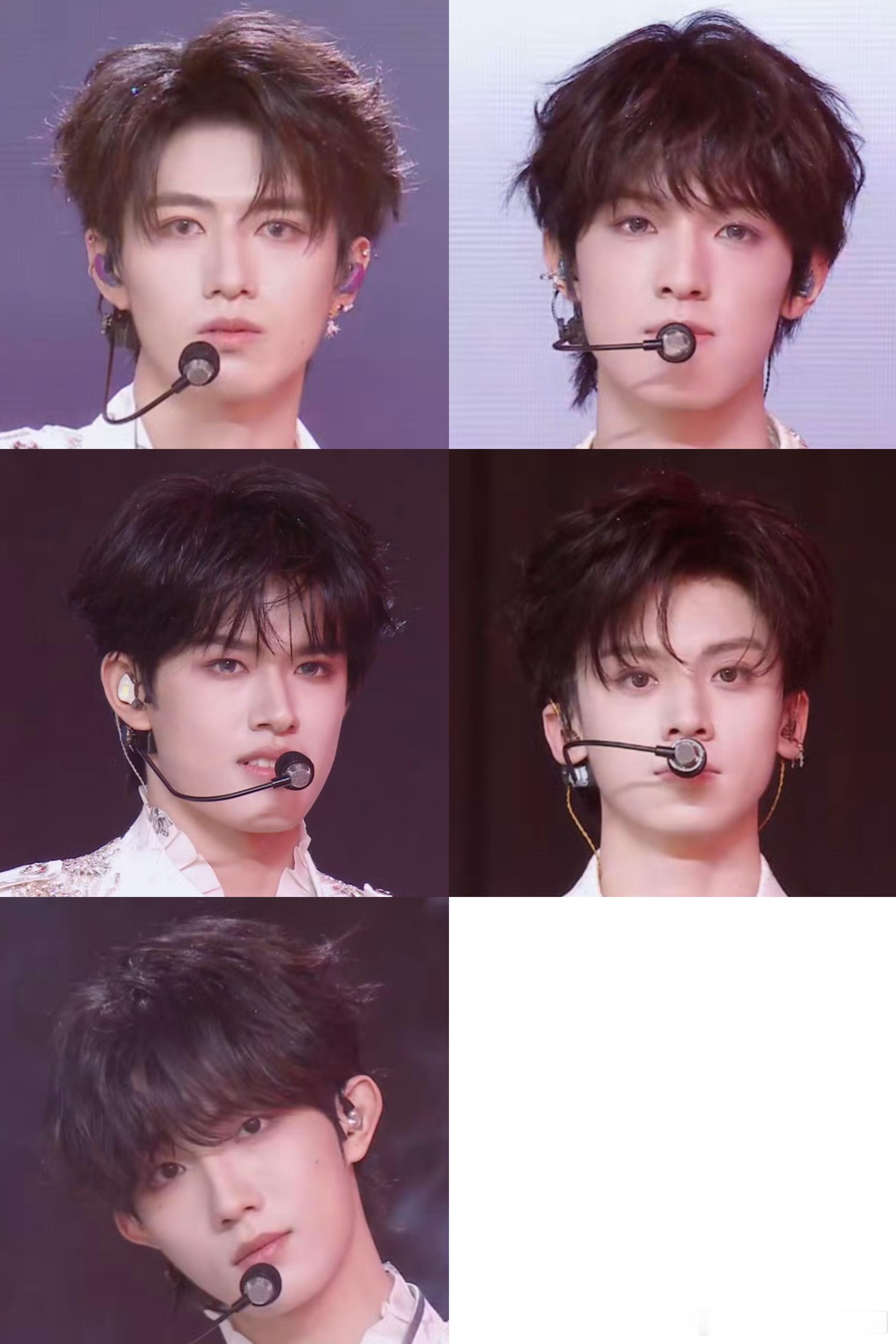 TOP登陆少年团澳门演唱会直播怼脸截图朱志鑫 张泽禹 张极 左航 苏新皓登陆少年