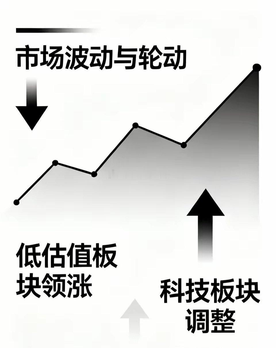 题材波动加剧，高位巨震！低估值板块启动领涨，行业轮动就要切换开始了吗？今日市场波
