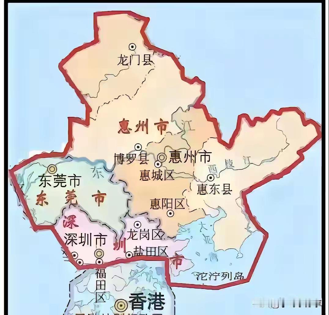 按理说，深莞惠，确实是应该合并。
为什么？
因为，按照国家规定，这三个城市，尽管