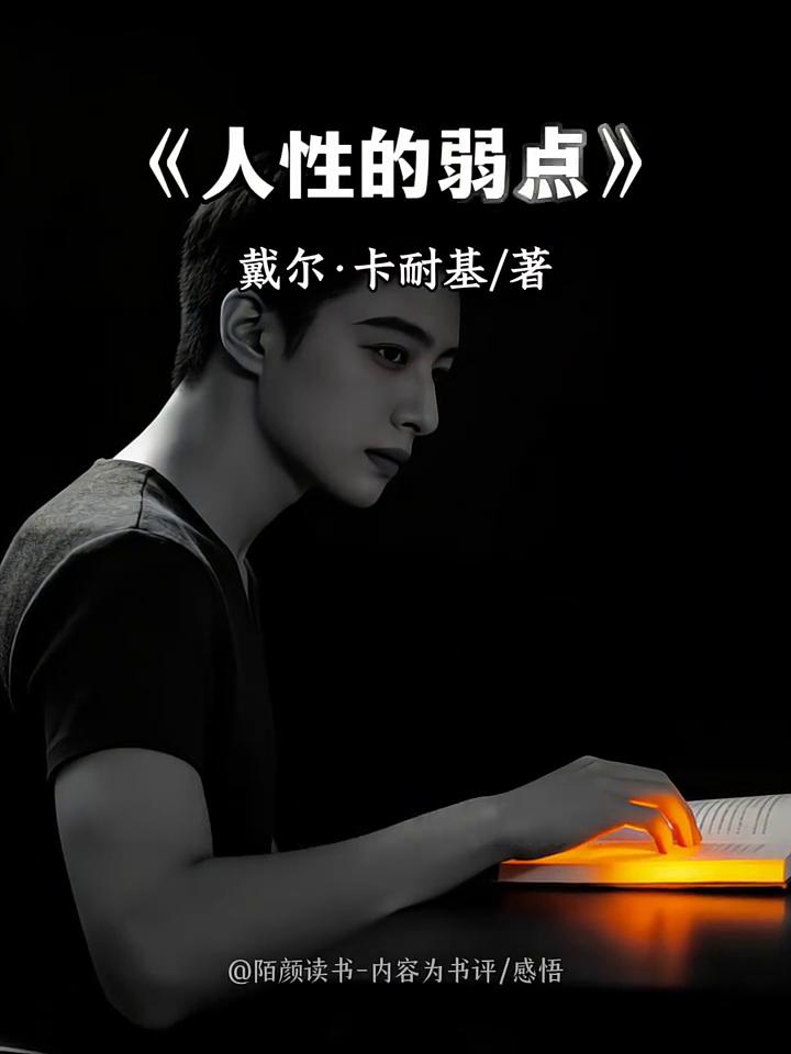 《人性的弱点》。
陌颜读书。
这是我听过读懂人性最好的一段话，来自人性的弱点。
