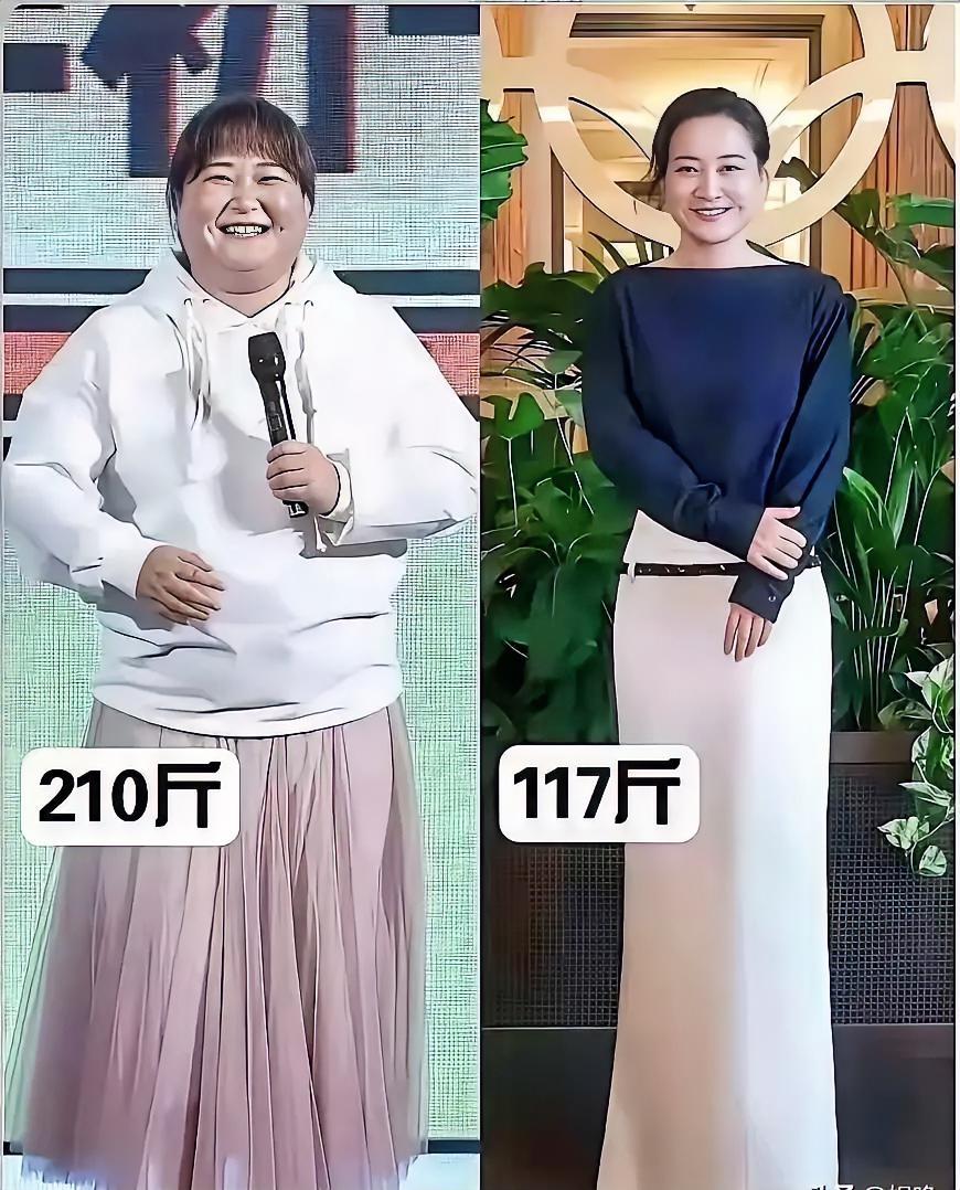 贾玲，现在瘦下来好美，终于可以做回了自己，之前为了大家的喜欢，胖了好多年，真的受
