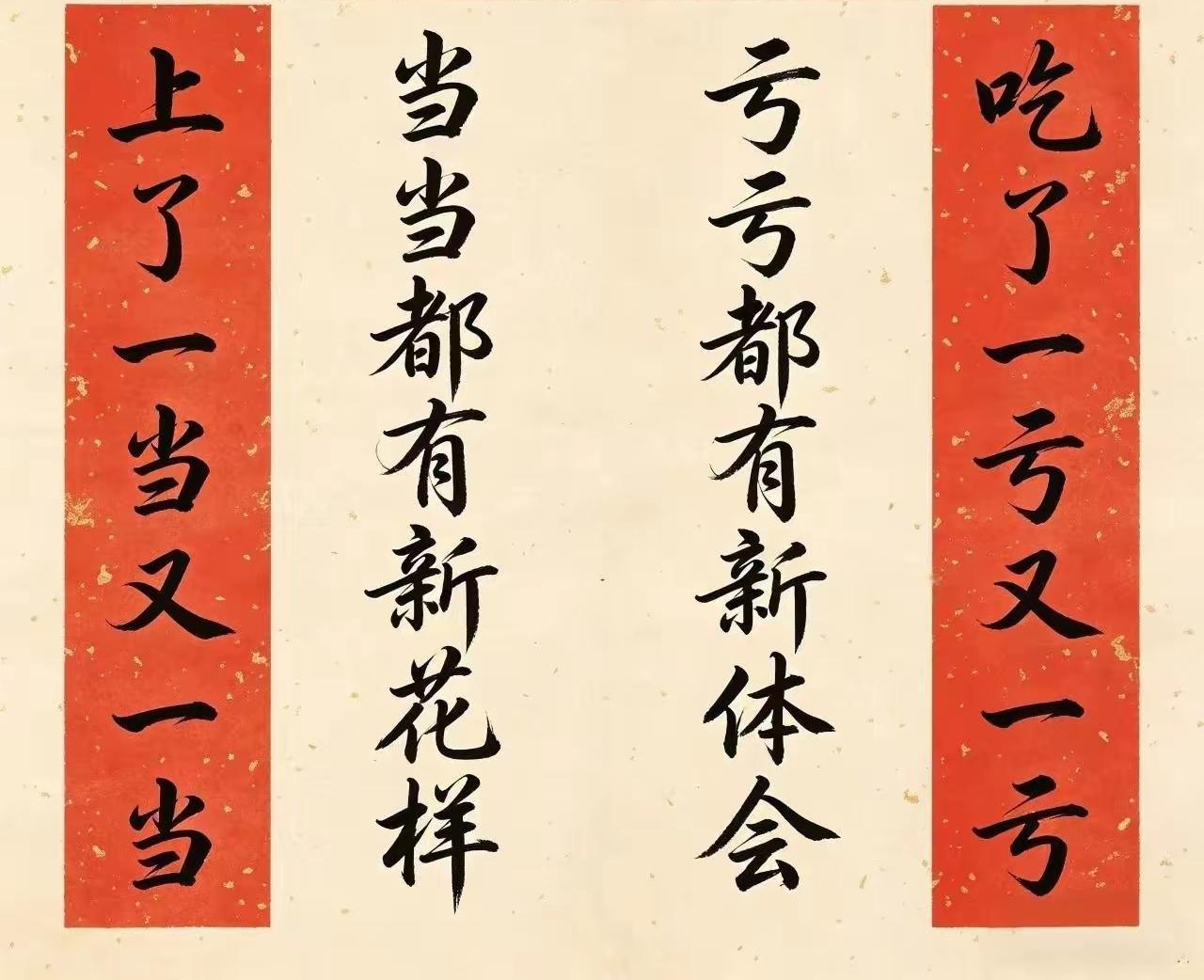 广东一位收废品老板，刚开始做时每天上当，当当不一样，于是写了副对联贴在墙上，唯独