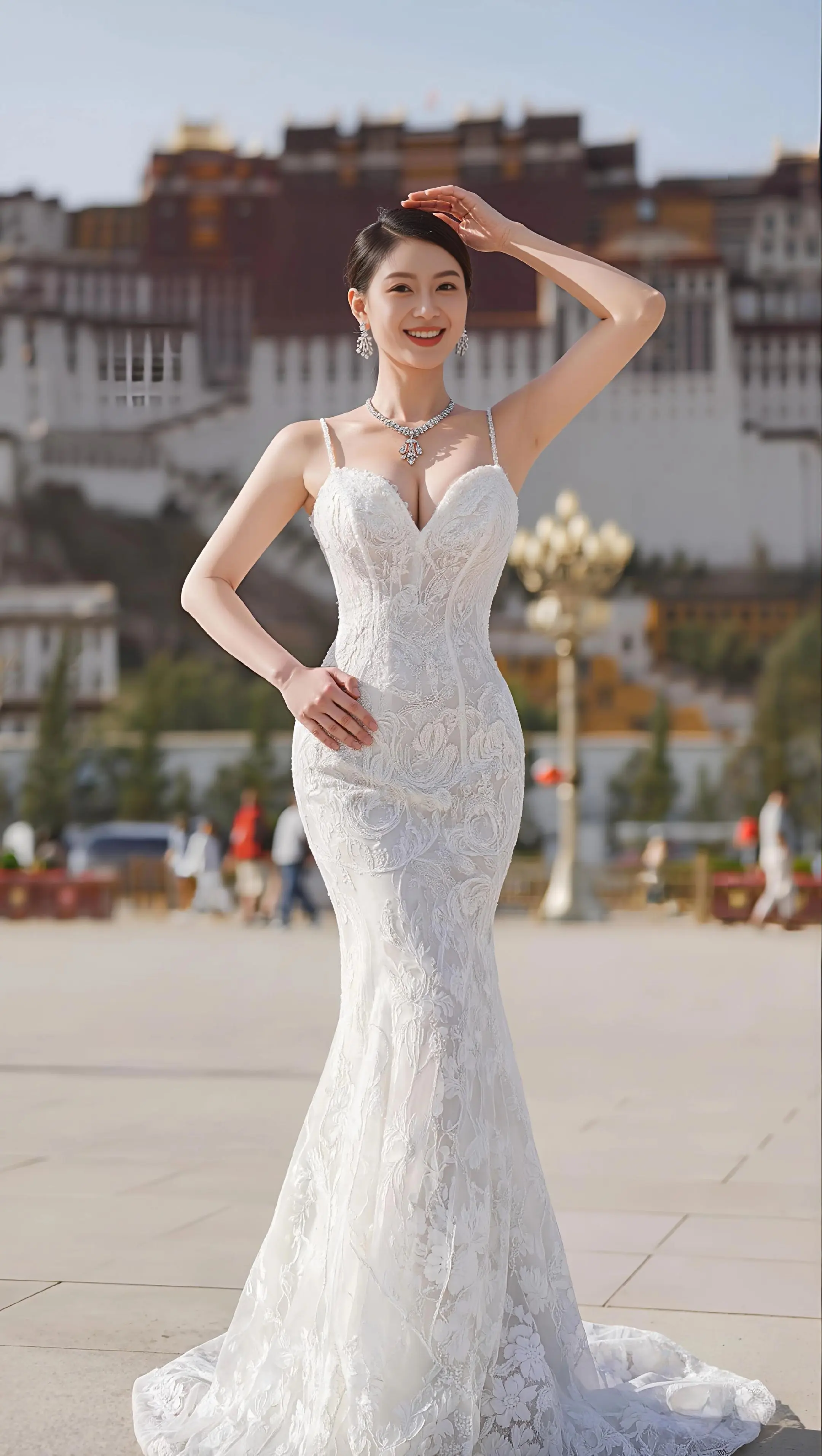 女神 御姐 婚纱 新娘