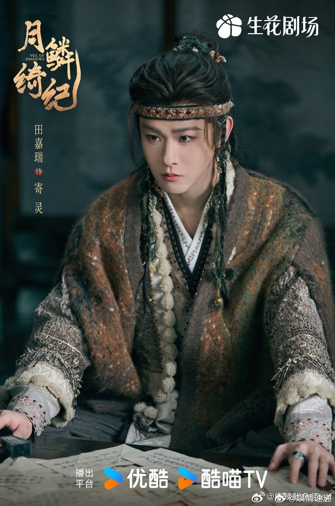 优酷又多了两对放不下的CP优酷新剧CP感就是一把筷子《月鳞绮纪》四人组，颜值天花