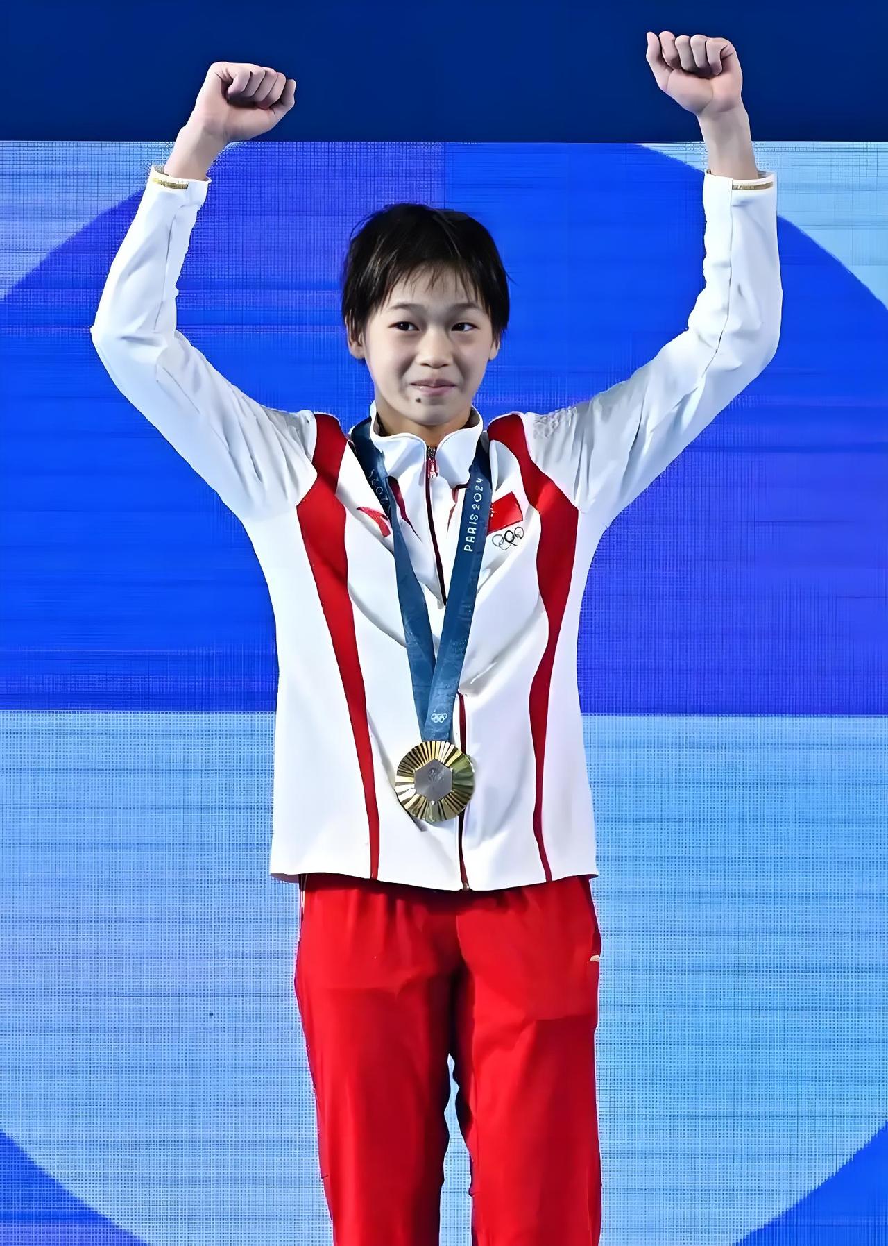 全红婵本场比赛发挥正常，

成绩第五，与新搭档第一次在大赛中同场发挥。

全红婵