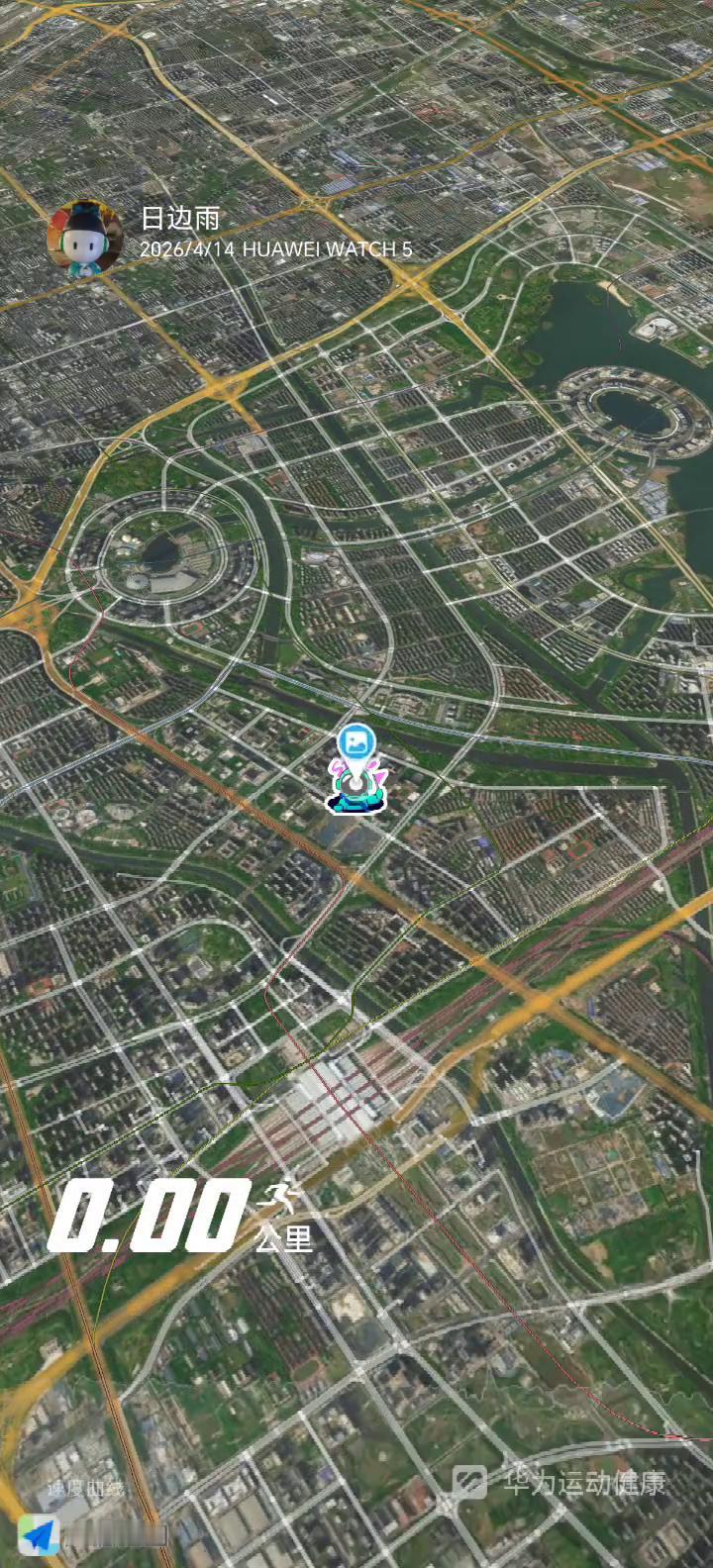 第37个半马，河南郑州熊儿河第二次跑步，柳暗花明又一村。