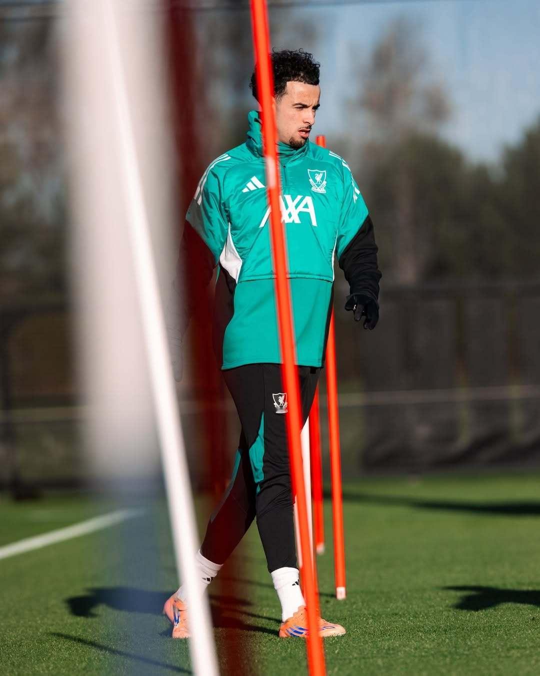 利物浦今天的训练。欧冠