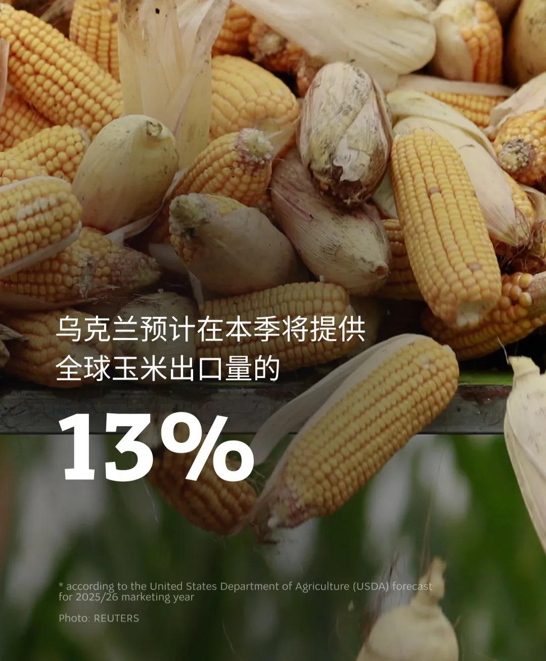 即使在俄罗斯战争的背景下，乌克兰的农民仍在持续为全球数以亿计的人们提供粮食。
