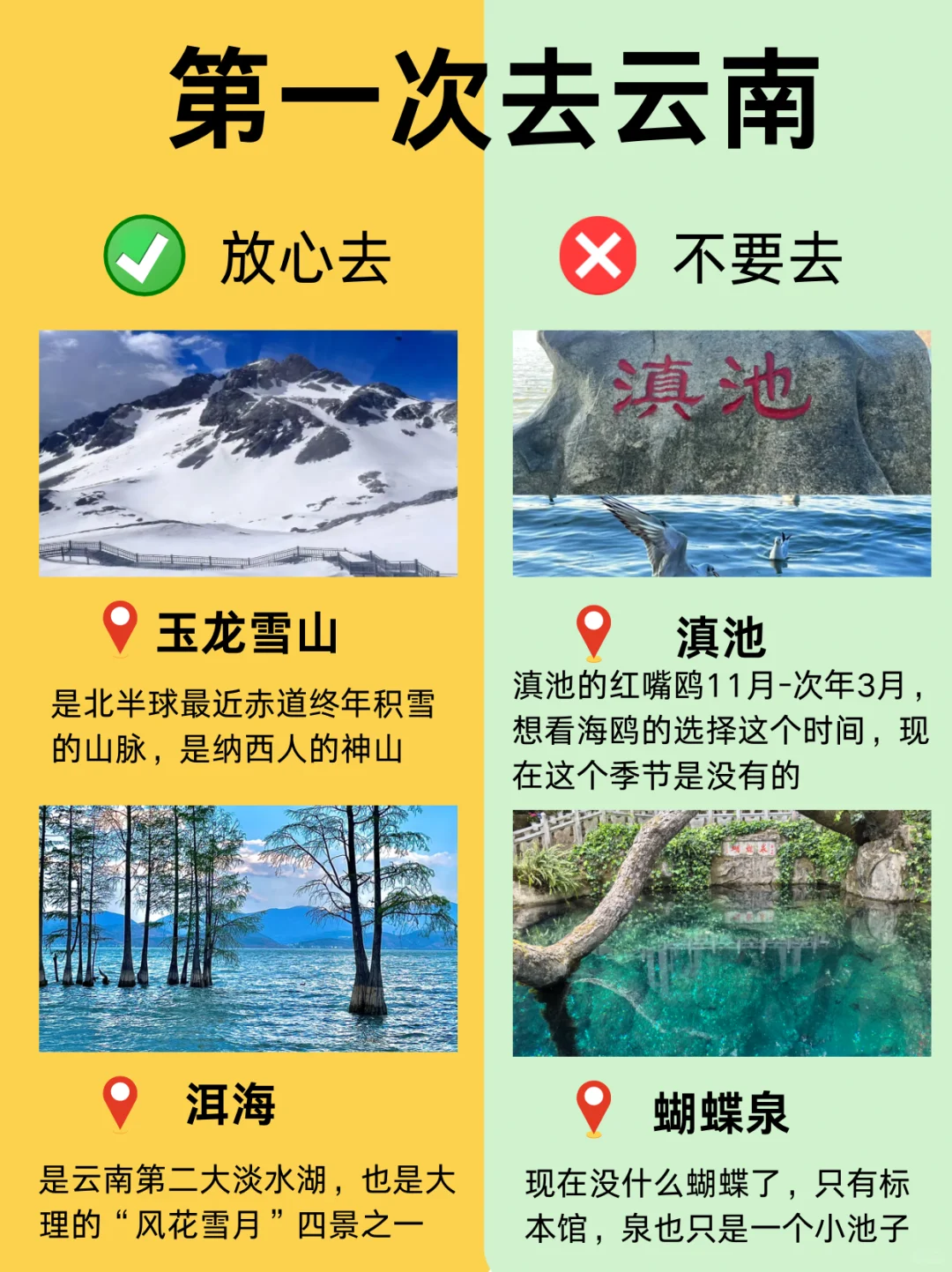 第一次去！云南旅游就这样玩❤