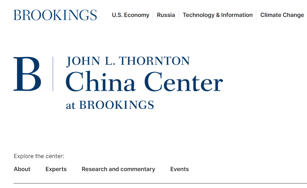 顶尖智库布鲁金斯学会的“中国研究专家”离美去港大了。约翰·桑顿中国中心主任，李成