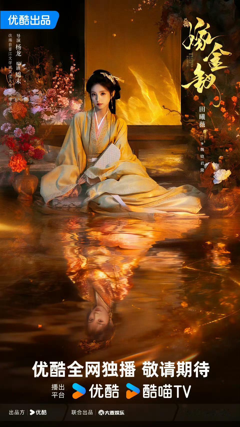 嫁金钗阵容官宣 田曦薇天选古人，一人饰演二角色｜魏娆✖️君黛，静候嫁金钗