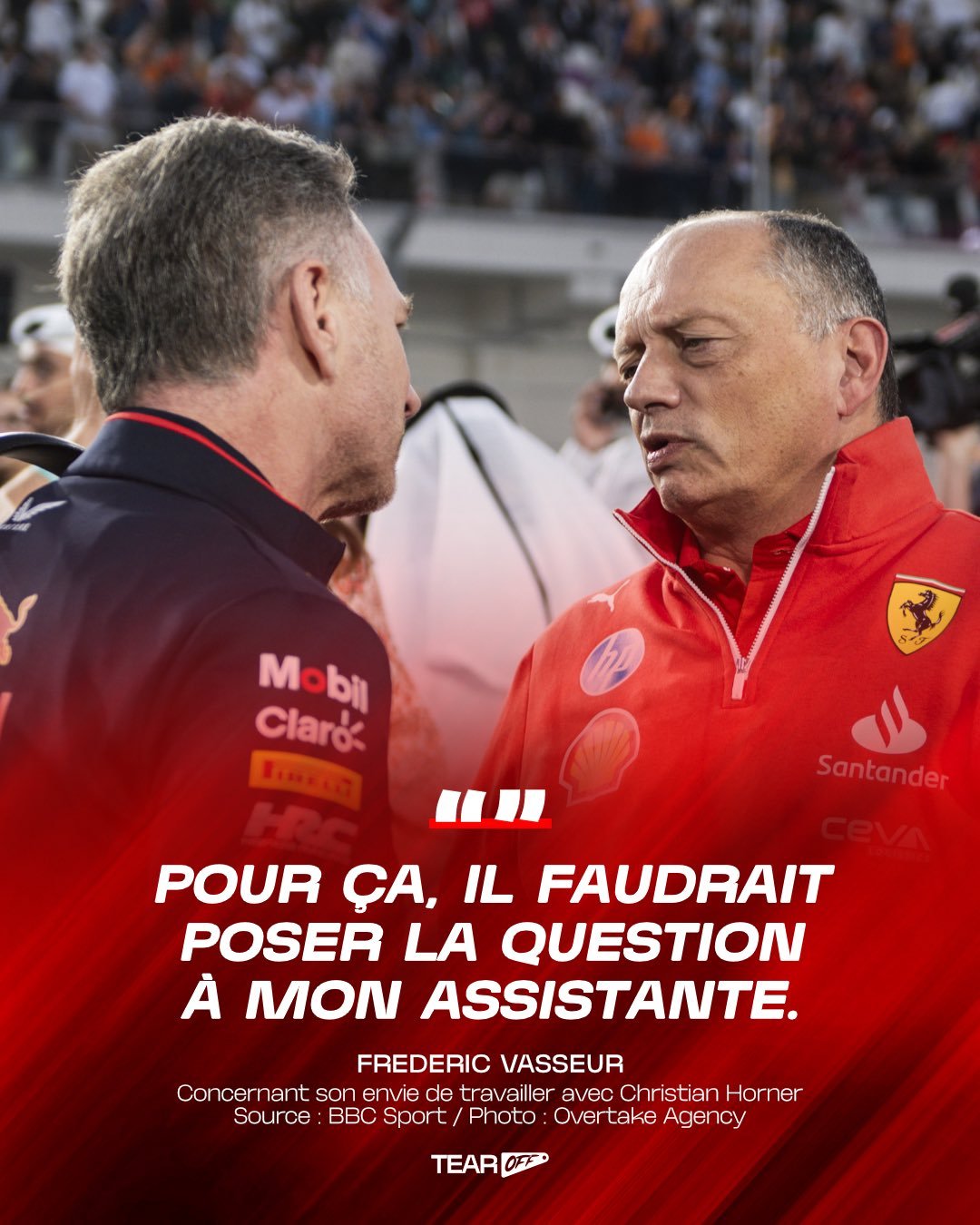 F1[超话]2026F1巴林大奖赛雪邦站 瓦塞尔在接受 BBC Sport 采访