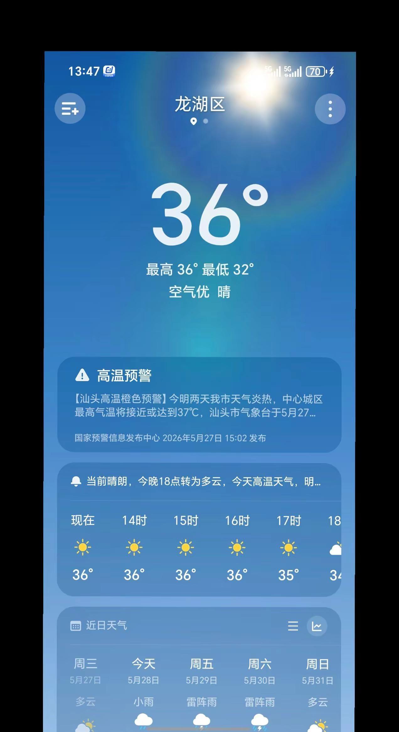 下午，晚上🙃热死了夏天的太阳太大 热