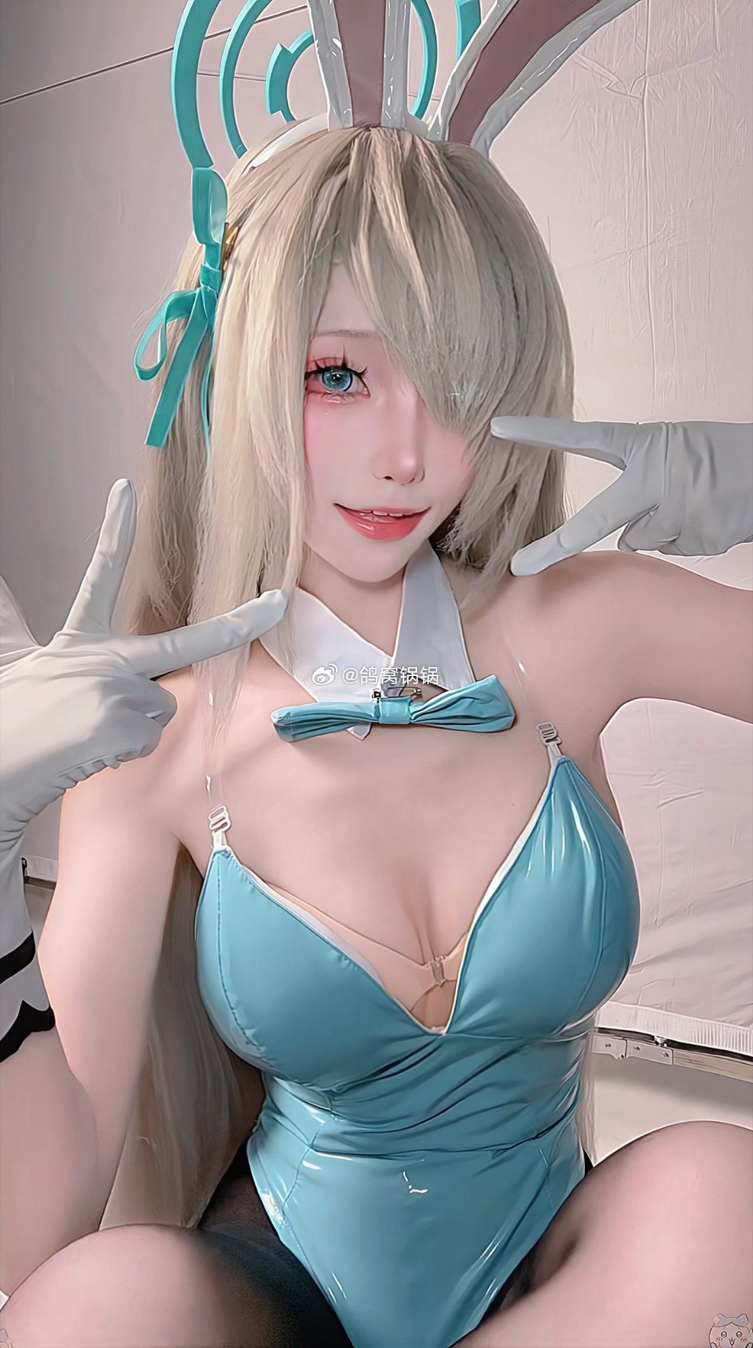 晚睡的孩子有大金毛看今天锅在拍什么cosplay蔚蓝档案一之濑明日奈