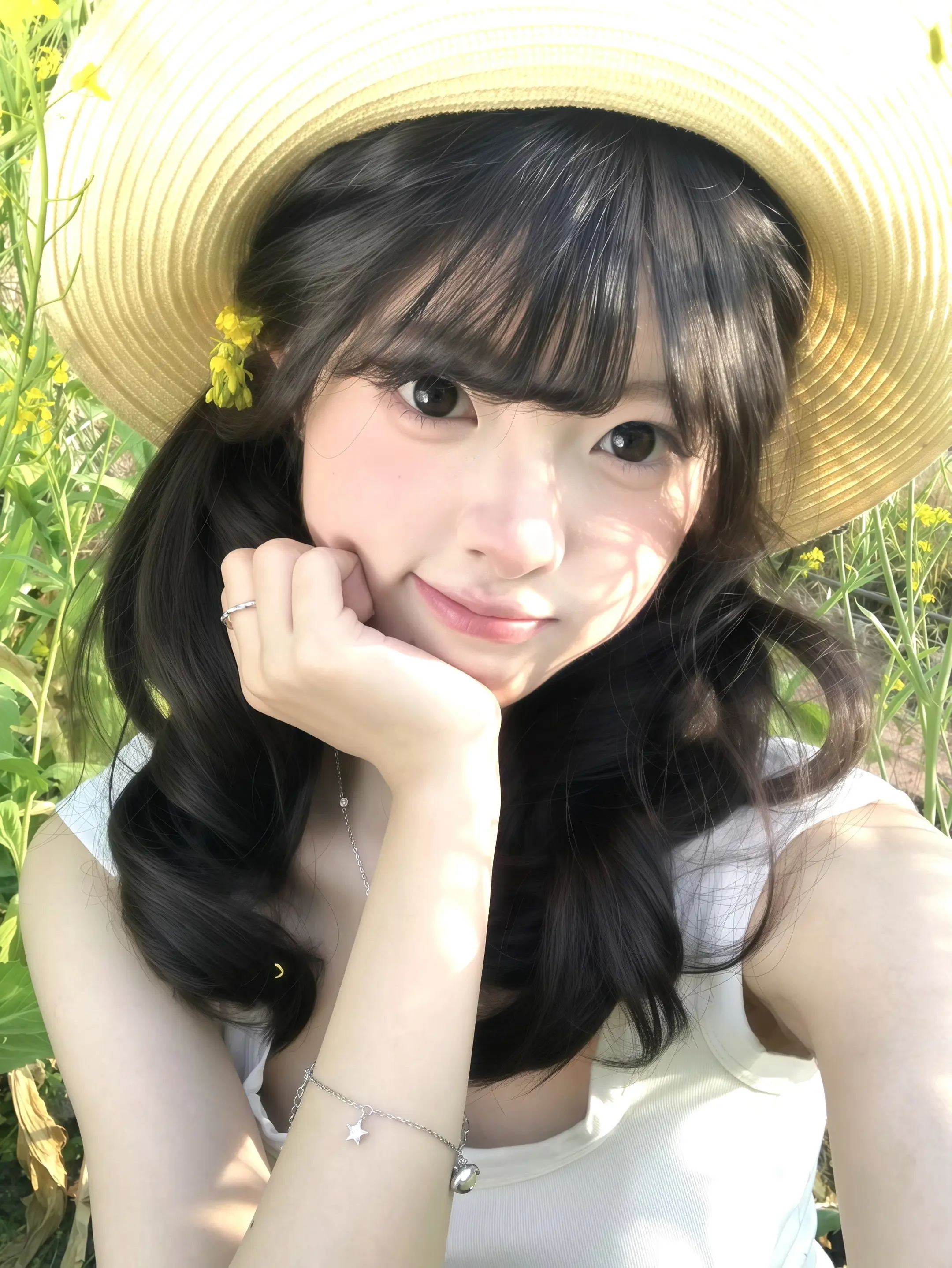 一个人也可以拍美美的油菜花🌼🎐