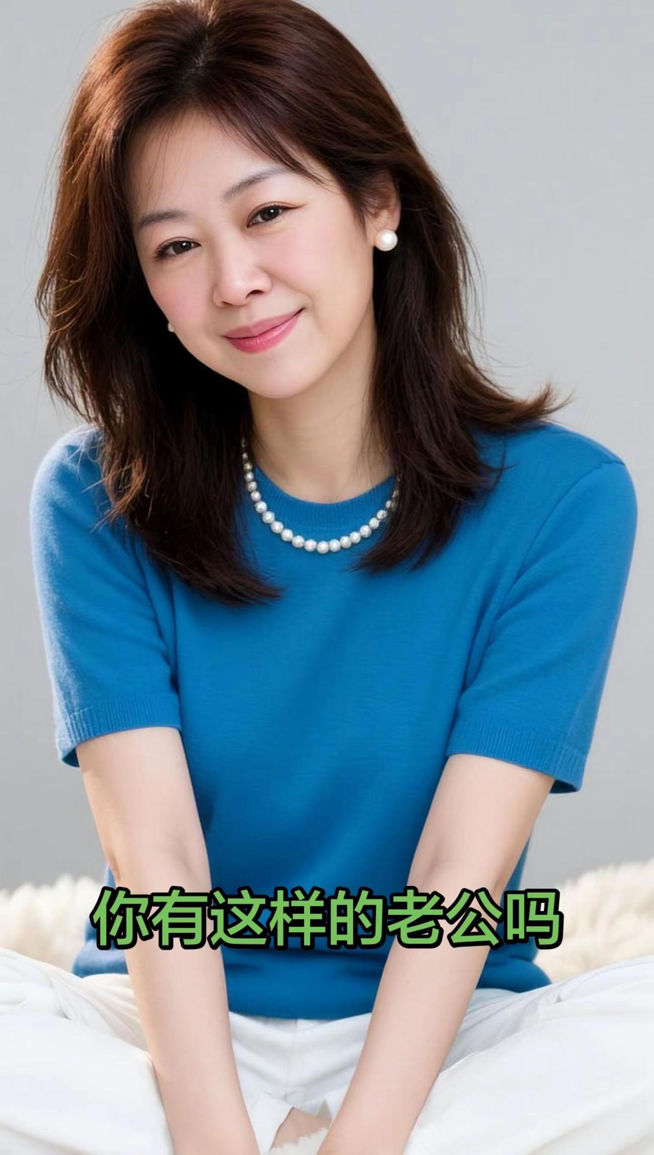 岁月静好。AI蓝衫清透照 ai创作全新升级 真惜自己的老公