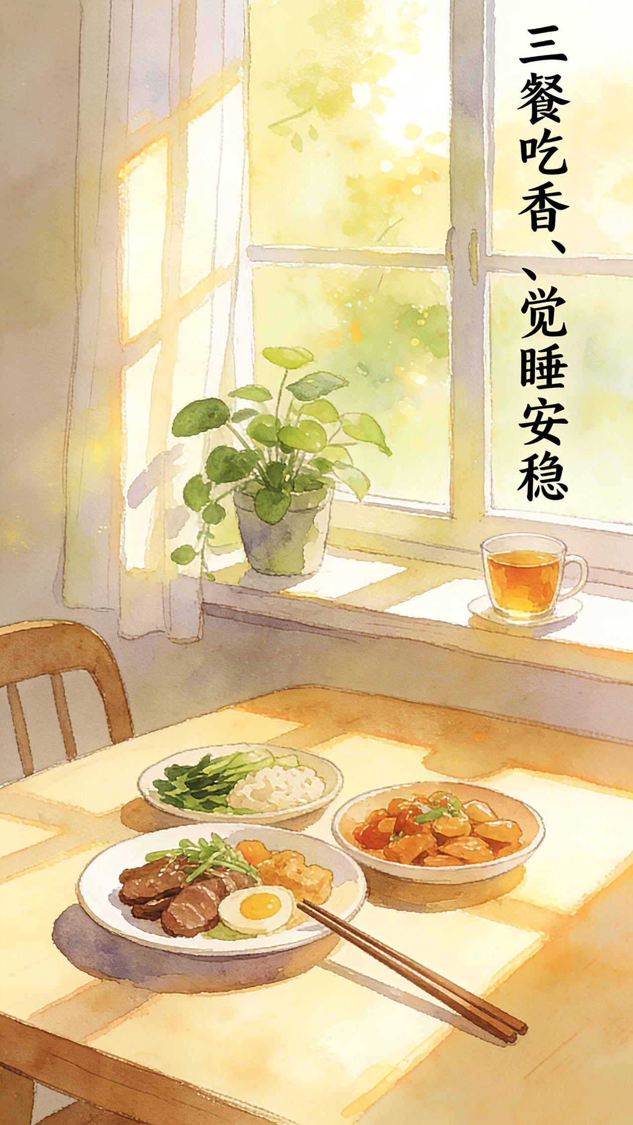 日子哪有那么多惊天动地，能把三餐吃香、觉睡安稳，不被琐事内耗、不被旁人裹挟，就是