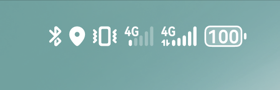 发现了一个有意思的，其实华为Mate60 Pro信号标志旁边还是有显示4G的。不